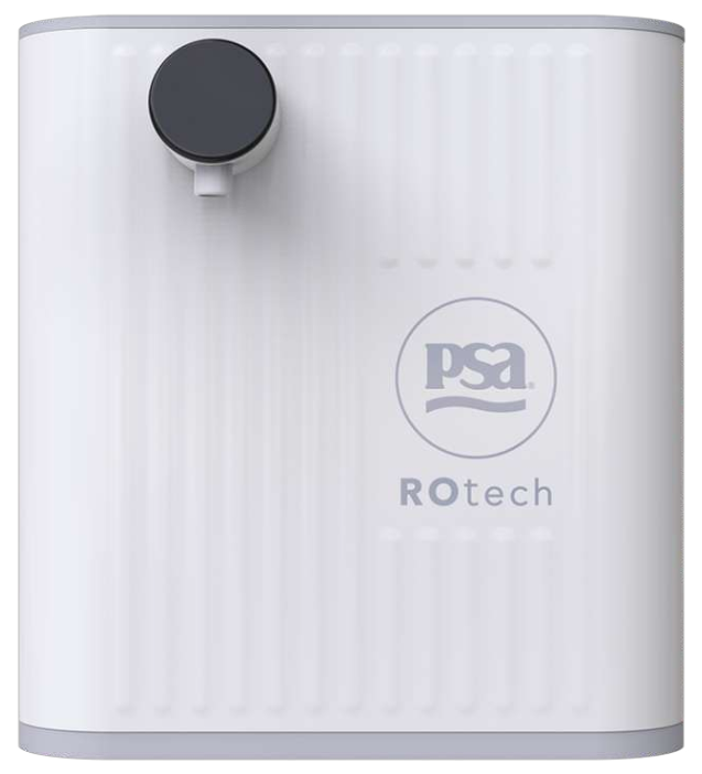 PSA ROtech UV Sobre Mesada - Vista Frontal con Visor Táctil y Logo Oficial